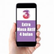 Internet THREE - TAMBAH MASA AKTIF 4 bln - Three Masa aktif 4 bulan versi 1