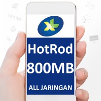 Internet XL Data - HotRod - HotRod 24Jam 800MB, 30hr
