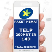Paket Telp & SMS XL - Paket Nelpon - XL KpnAja Nelp 200mnt 14hr sesama