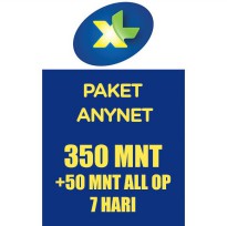 Paket Telp & SMS XL - Paket Nelpon - XL KpnAja Nelp 350mnt sesama+50mnt all 7hr