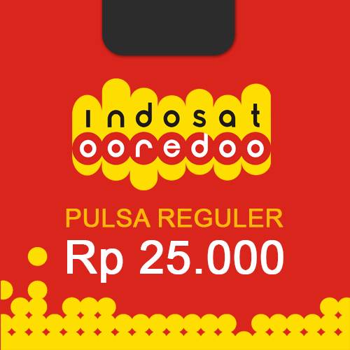 Pulsa Indosat Reguler - Indosat 25.000