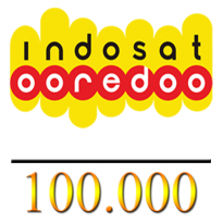 Pulsa Indosat Reguler - Indosat 100.000